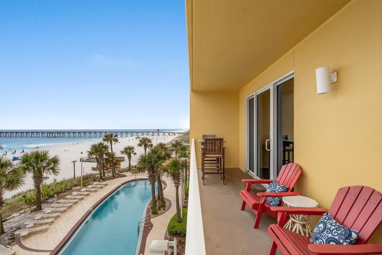 Beautiful 3Rd Floor Condo W Gulf Front Master - Near Pier Park Panama City Beach